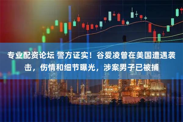 专业配资论坛 警方证实！谷爱凌曾在美国遭遇袭击，伤情和细节曝光，涉案男子已被捕